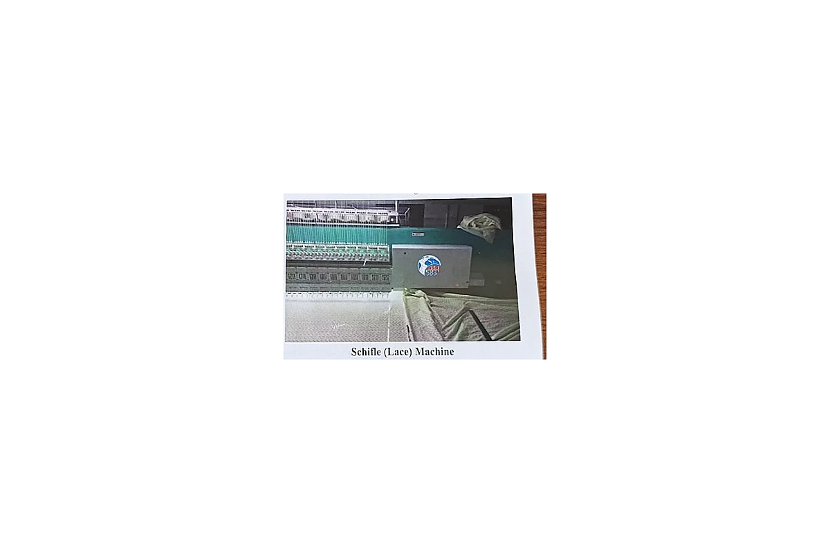 Schiffli Lace Embroidery Machine supplied by M/S Babu Enterprise
